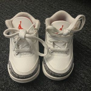 White Cement Retro 3s